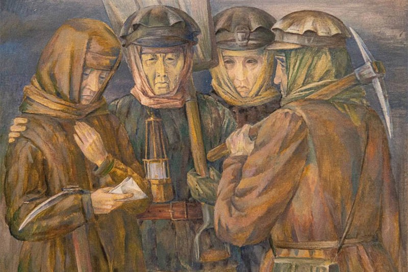 Калмаханов Сейтмахан. Шахтерки Караганды. 1985 г./Фото: Кайрат БЛЯЛОВ
