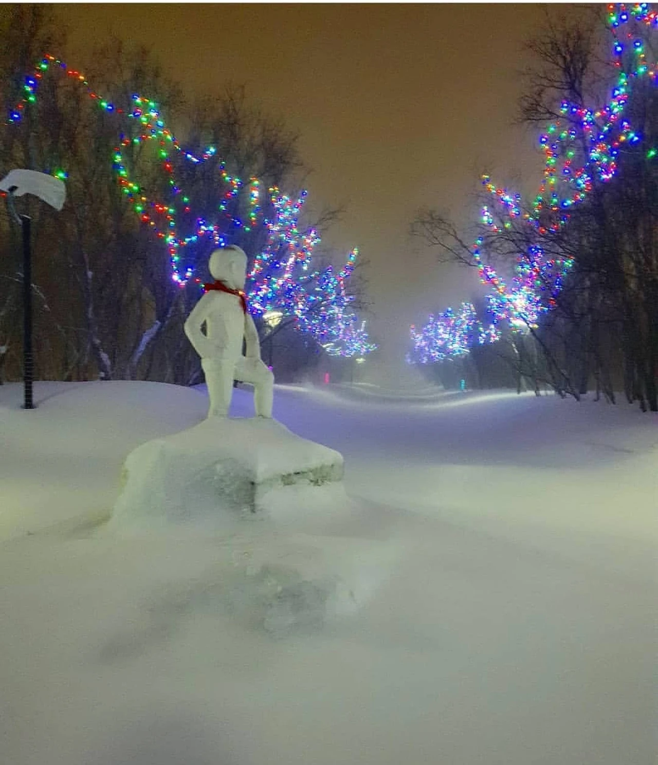 Фото и видео: снежный апокалипсис в Воркуте - KP.RU