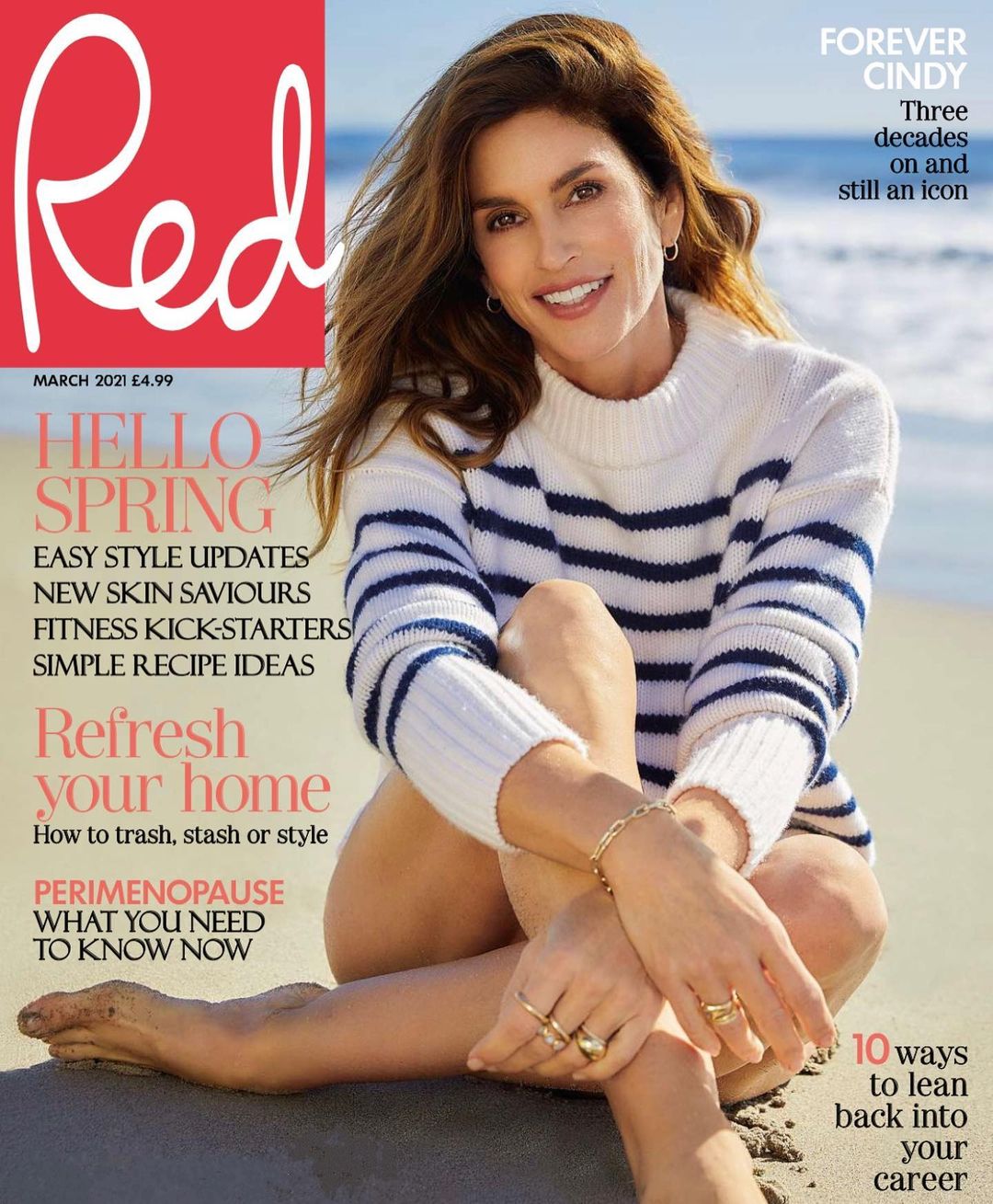 Shooting at home is a breeze especially with this team Thanks @redmagazine! Happy to be on your March cover @montezinos_photography